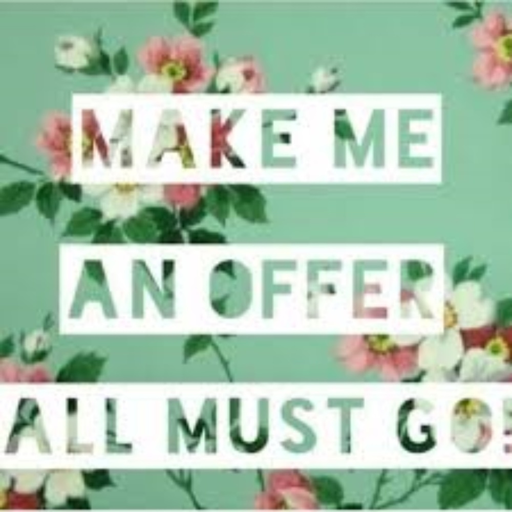 Make me and offer!